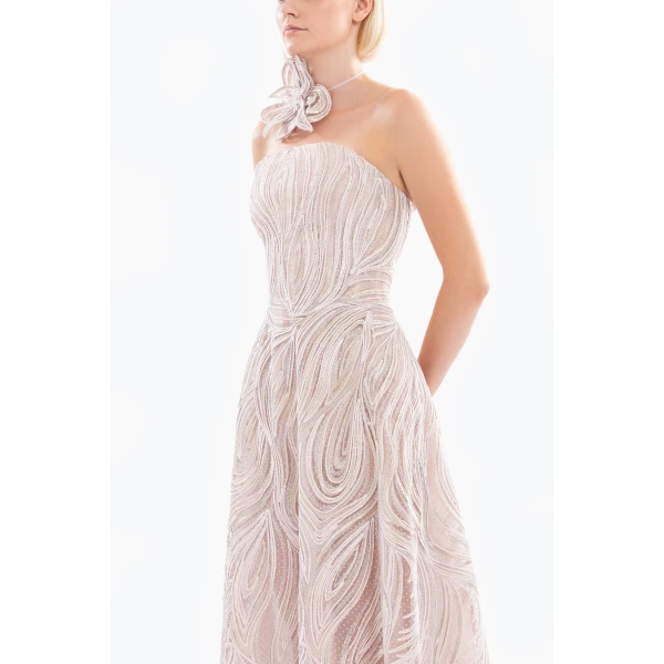 Embellished Long Dress - Image 6