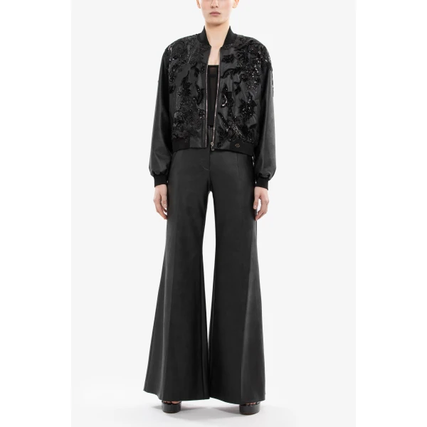 Embroidered Bomber Jacket - Image 5