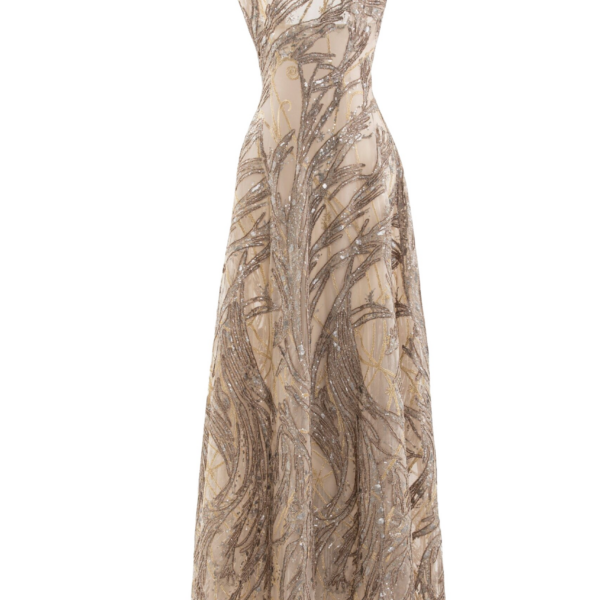 Saiid Kobeisy Embroidered Long Dress