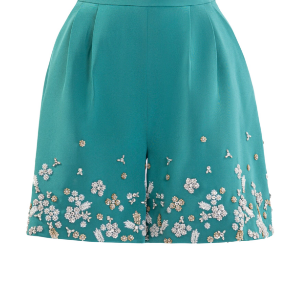 Embroidered Short