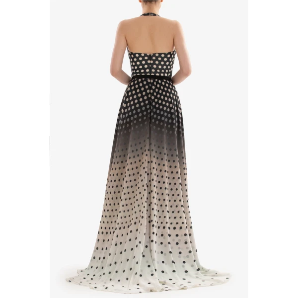 Gradient Printed Dress - Image 6