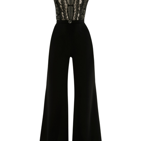 Saiid Kobeisy Lace Jumpsuit