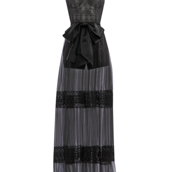 Saiid Kobeisy Lace Long Dress