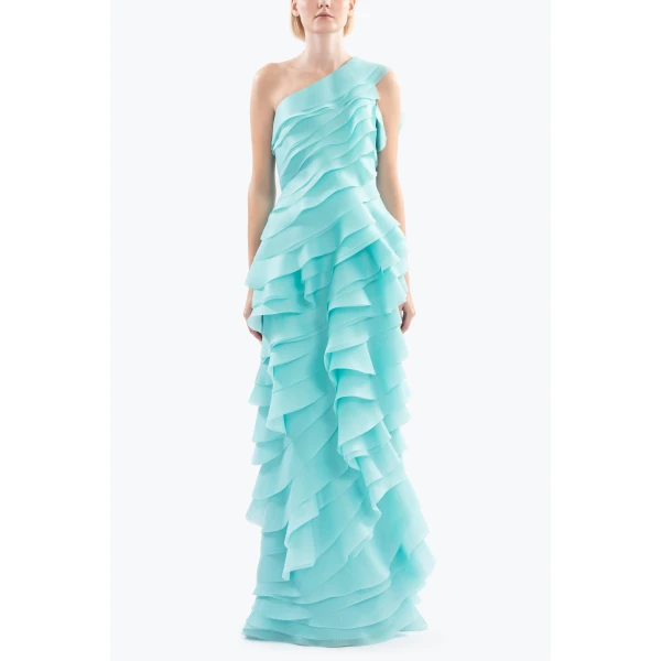 Layered Organza Dress - Image 5