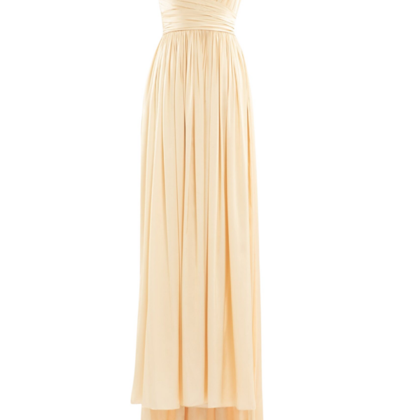 Saiid Kobeisy Long Coco Pleated Dress
