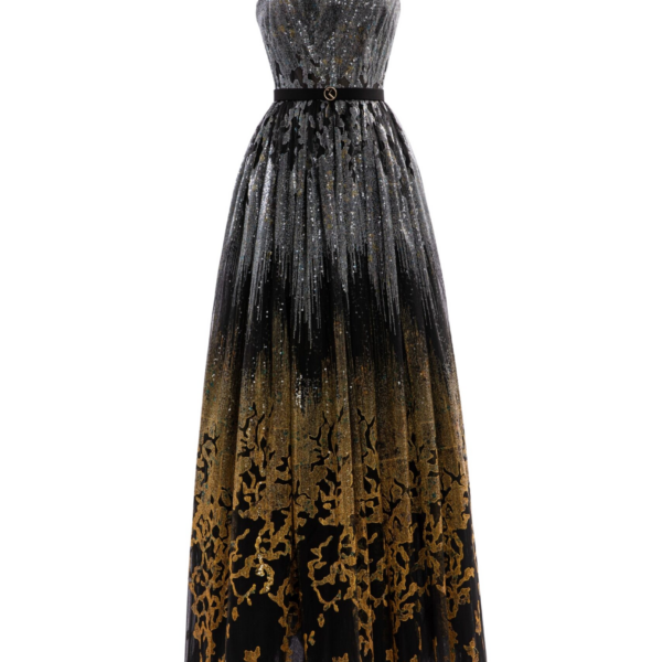 Saiid Kobeisy Long Embellished Gown