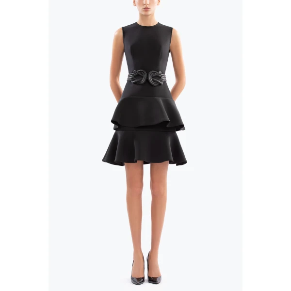 Midi Ruffled Dress - Image 5