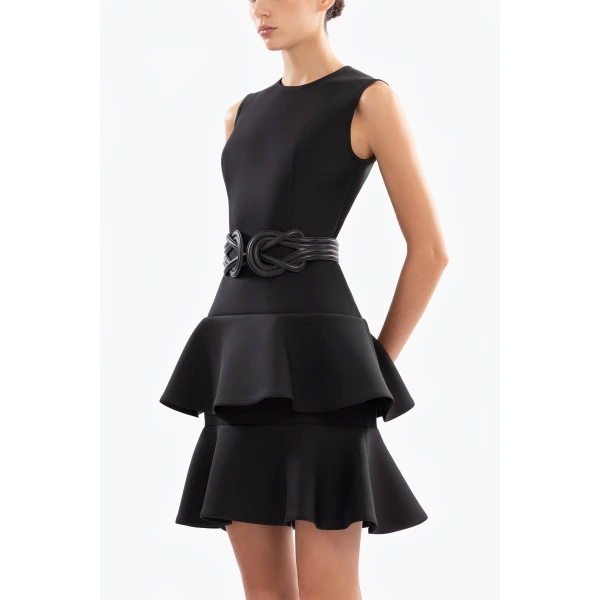 Midi Ruffled Dress - Image 6