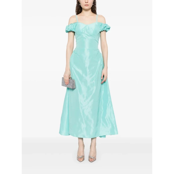 Midi Taffeta Dress - Image 5