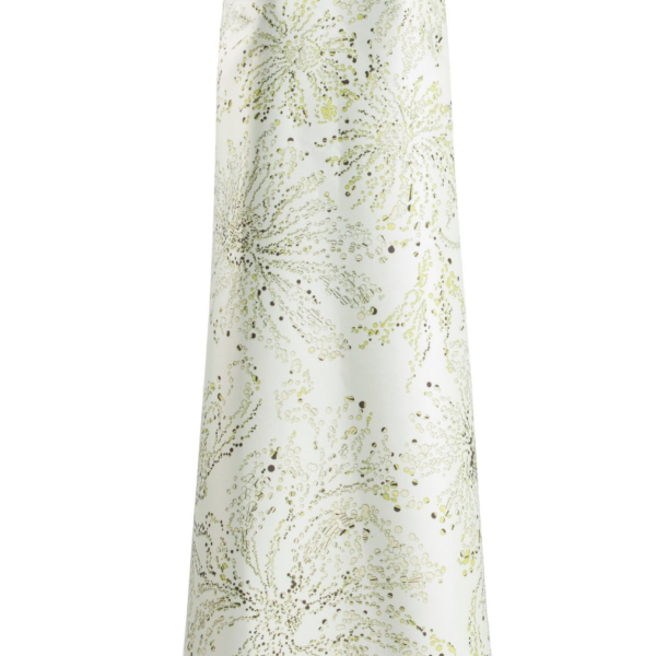 Saiid Kobeisy Mikado A-Line Dress With Dotted Floral Print