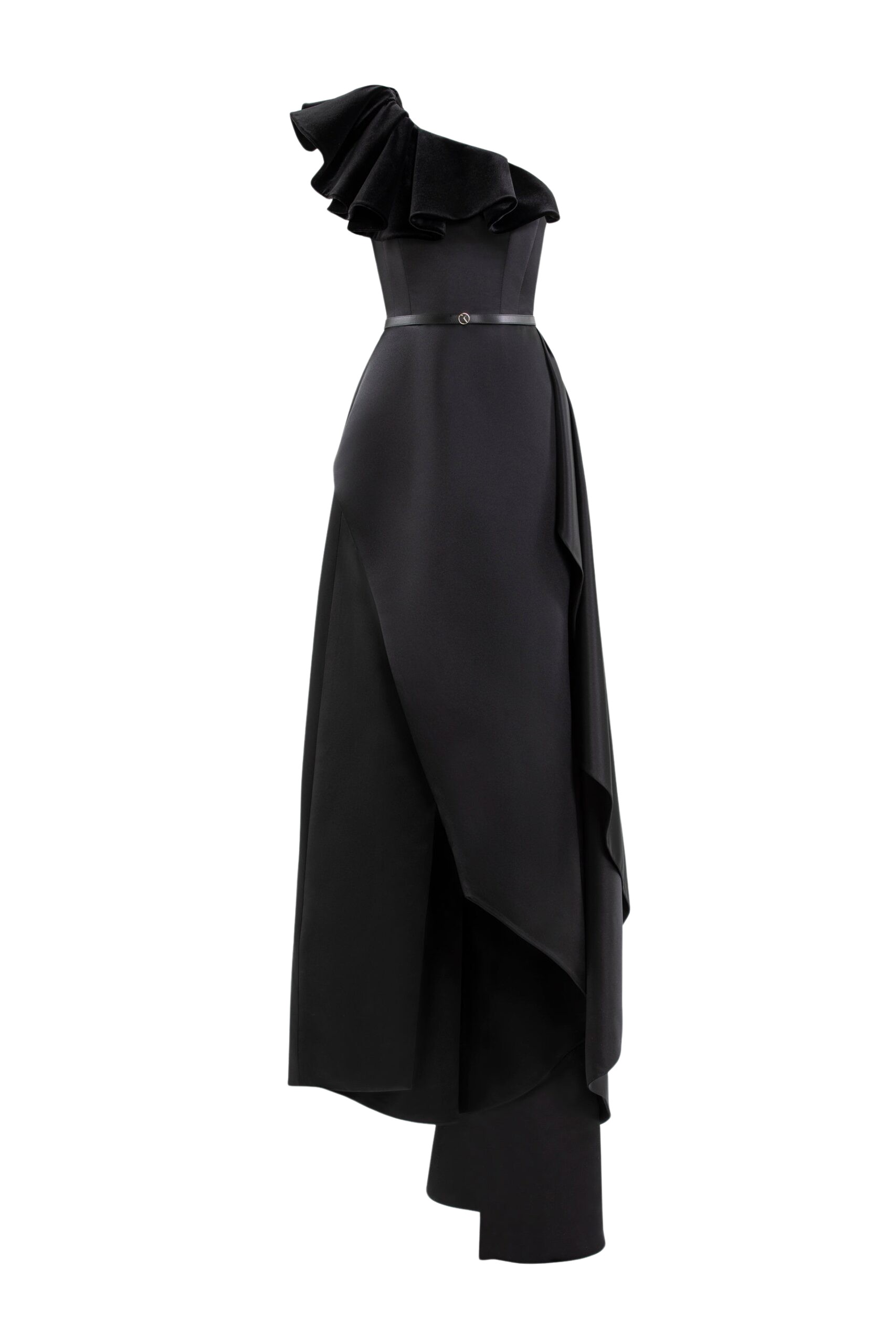 Saiid-Kobeisy-One-Shoulder-Velvet-And-Satin-Dress-scaled53045_nobg Saiid Kobeisy gown