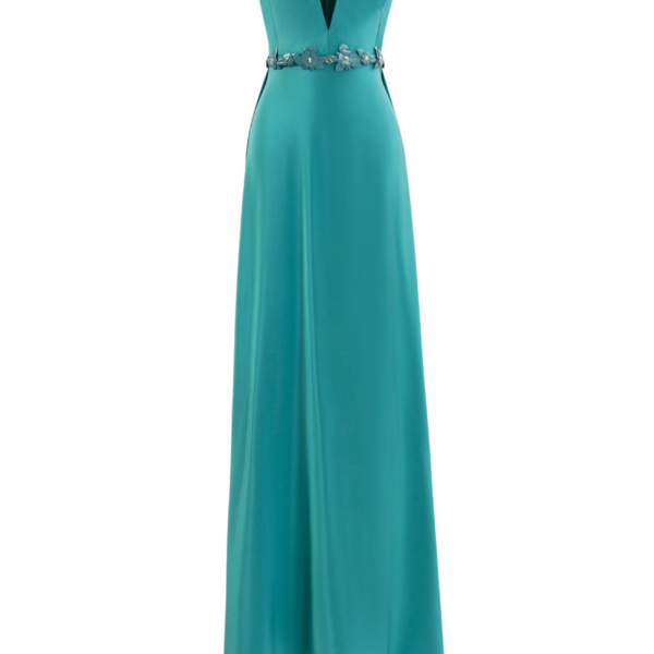 Saiid Kobeisy Plain Crepe Dress