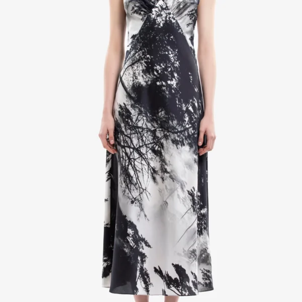 Saiid Kobeisy Printed Midi Dress, view 2