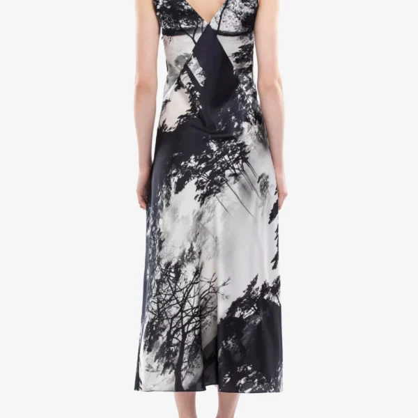 Saiid Kobeisy Printed Midi Dress, view 3