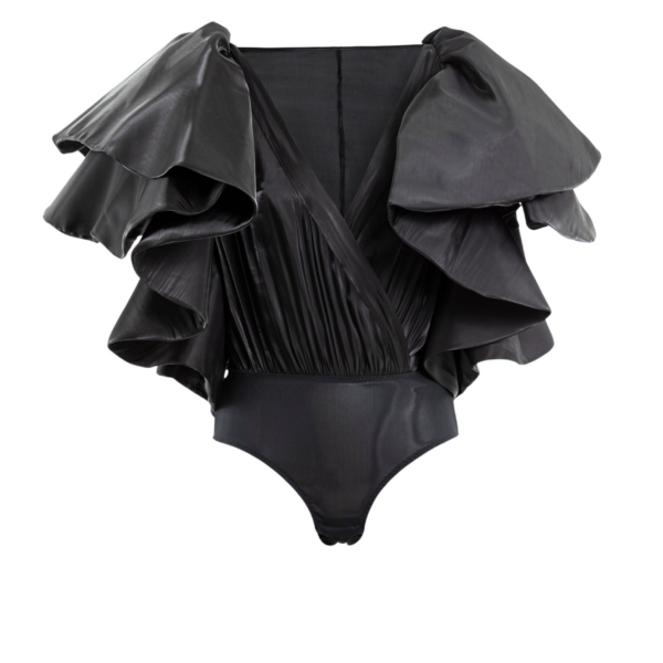 Saiid Kobeisy Ruffled Bodysuit