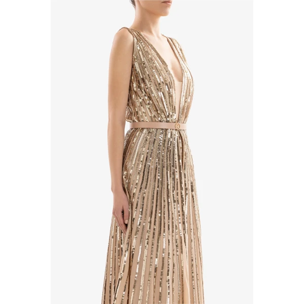 Sequin Long Dress - Image 6