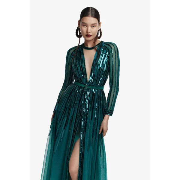 Sequin Long Dress - Image 6
