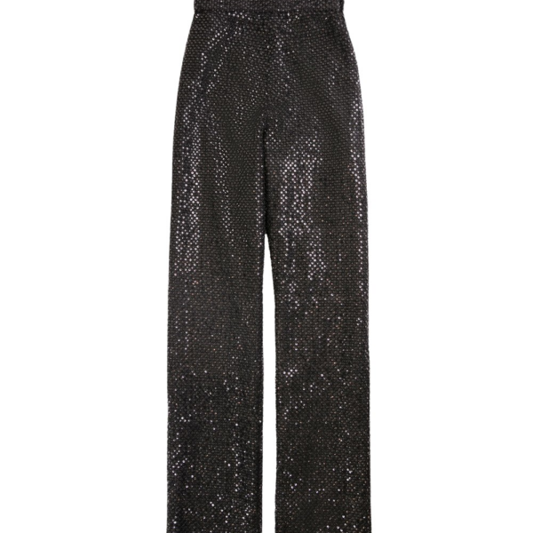 Saiid Kobeisy Sequin Straight Fit Pants