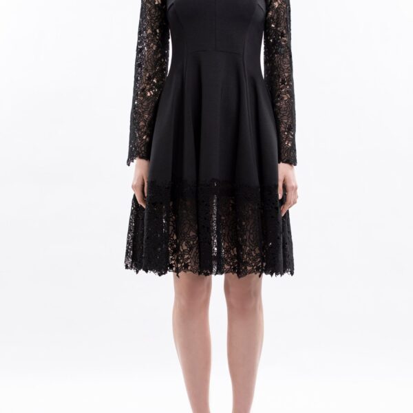 Saiid Kobeisy Short Lace Dress, view 2