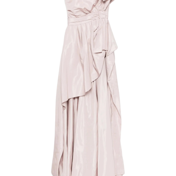 Saiid Kobeisy Strapless Taffeta Dress
