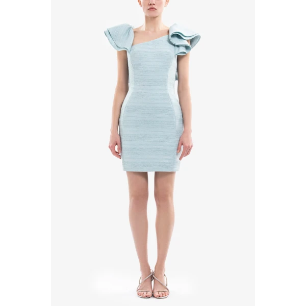 Tweed Short Dress - Image 5