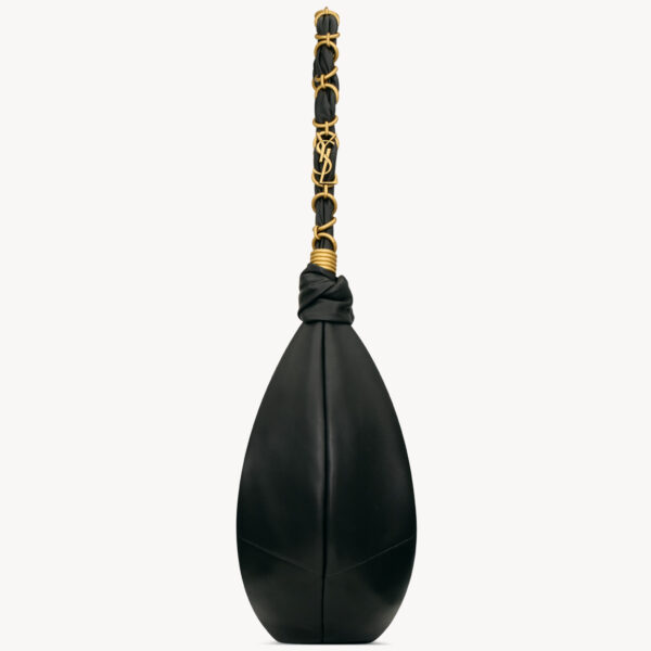 Saint Laurent AMALIA hobo in lambskin, view 4