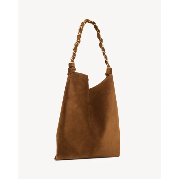 Saint Laurent AMALIA in suede designed in Paris