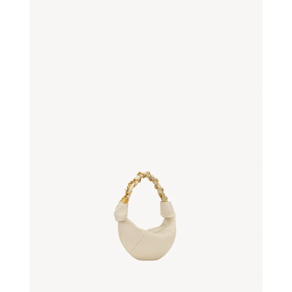 Saint Laurent AMALIA mini hobo in lambskin designed in Paris