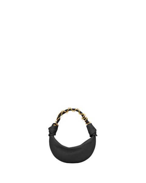 Saint Laurent AMALIA mini hobo in lambskin designed in Paris