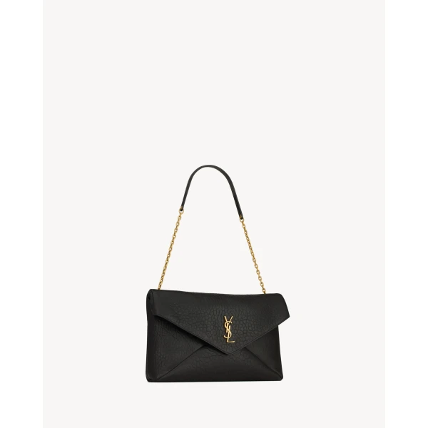 Saint Laurent CASSANDRE pouch on chain in lambskin designed in Paris
