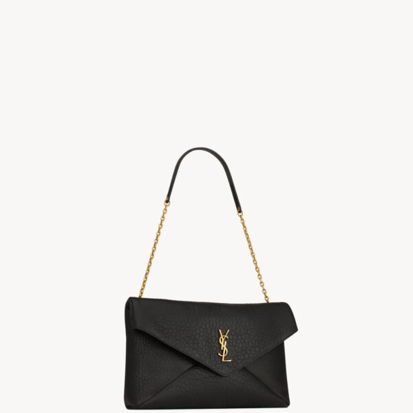 Saint Laurent CASSANDRE pouch on chain in lambskin, view 5