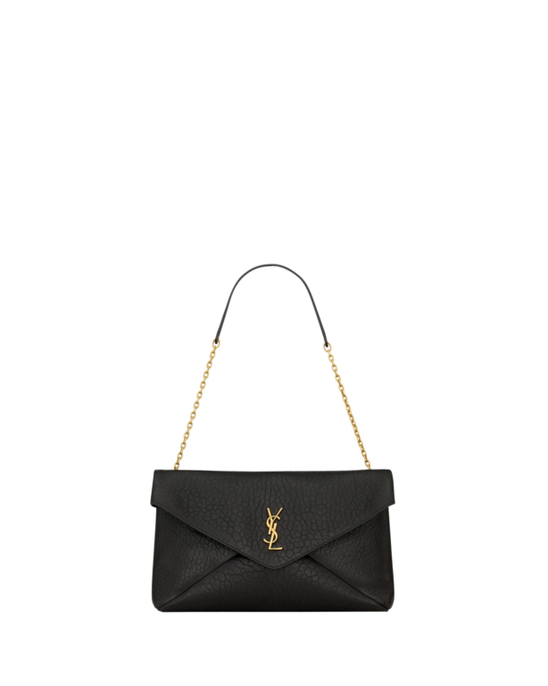 Saint Laurent CASSANDRE pouch on chain in lambskin designed in Paris