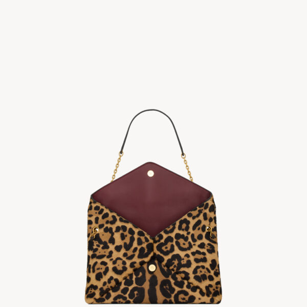 Saint Laurent CASSANDRE pouch on chain in pony hair leather, view 4