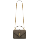 Saint Laurent COLLEGE MEDIUM IN QUILTED LEATHER designed in Paris