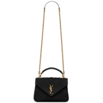 Saint Laurent COLLEGE MEDIUM IN QUILTED LEATHER designed in Paris