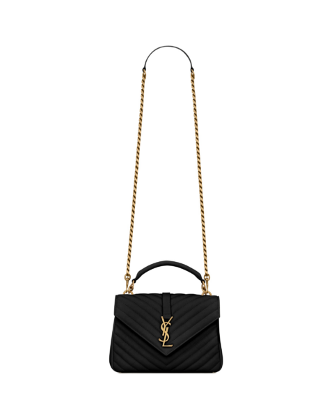 Saint Laurent COLLEGE MEDIUM IN QUILTED LEATHER designed in Paris