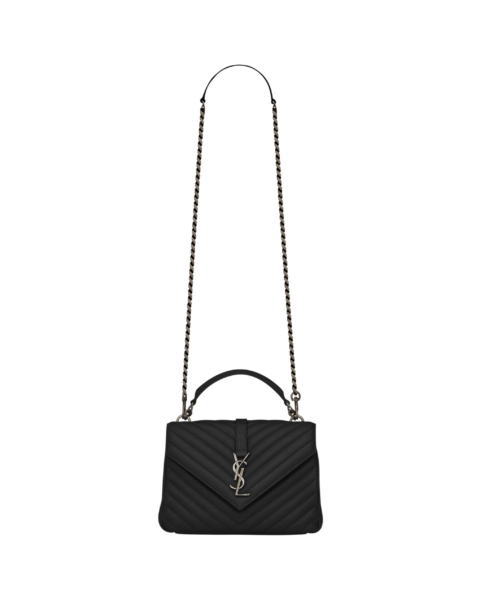 Saint Laurent COLLEGE MEDIUM IN QUILTED LEATHER designed in Paris