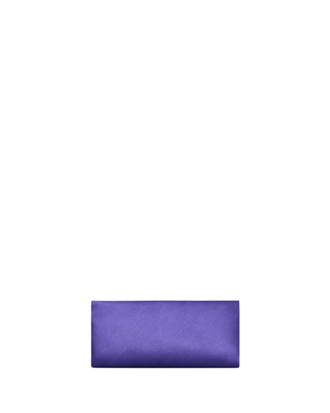 Saint Laurent EVENING soft clutch in satin designed in Paris