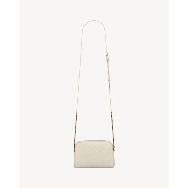 Saint Laurent GABY ZIPPERED POUCH IN LAMBSKIN designed in Paris