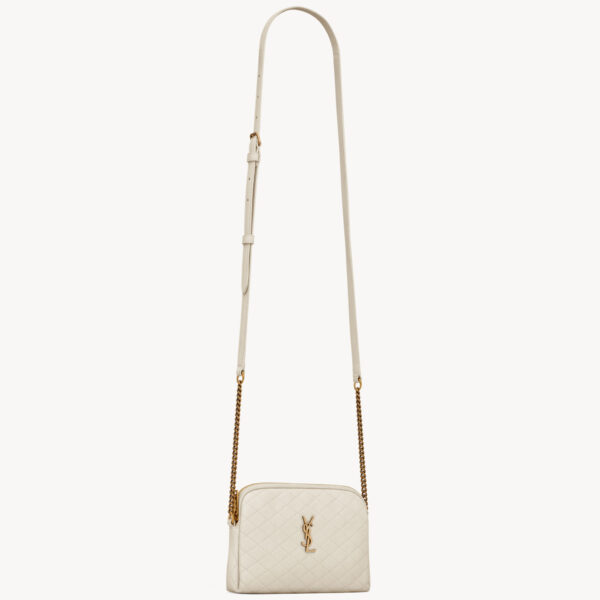 Saint Laurent GABY ZIPPERED POUCH IN LAMBSKIN, view 5