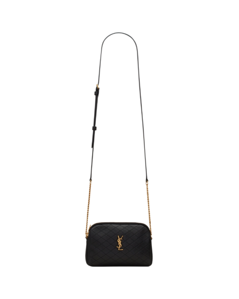 Saint Laurent GABY ZIPPERED POUCH IN LAMBSKIN designed in Paris