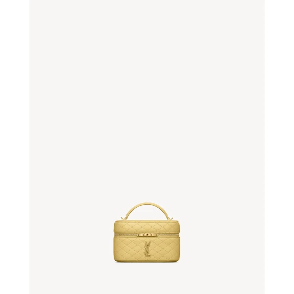 Saint Laurent GABY vanity in lambskin designed in Paris