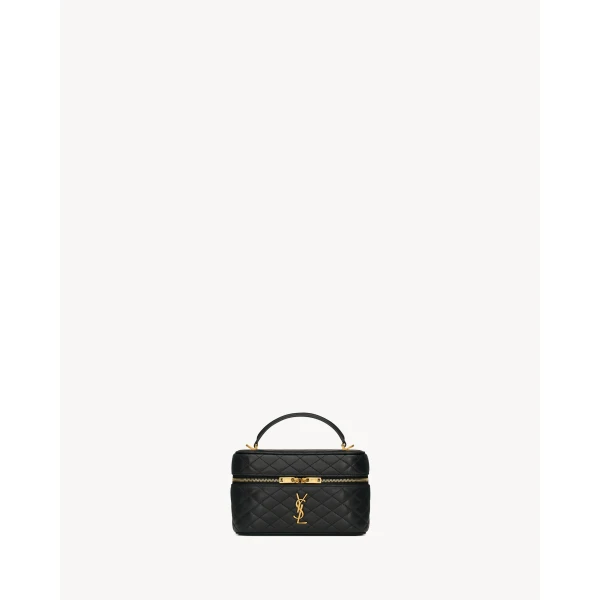 Saint Laurent GABY vanity in lambskin designed in Paris