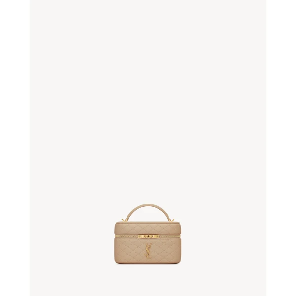 Saint Laurent GABY vanity in lambskin designed in Paris