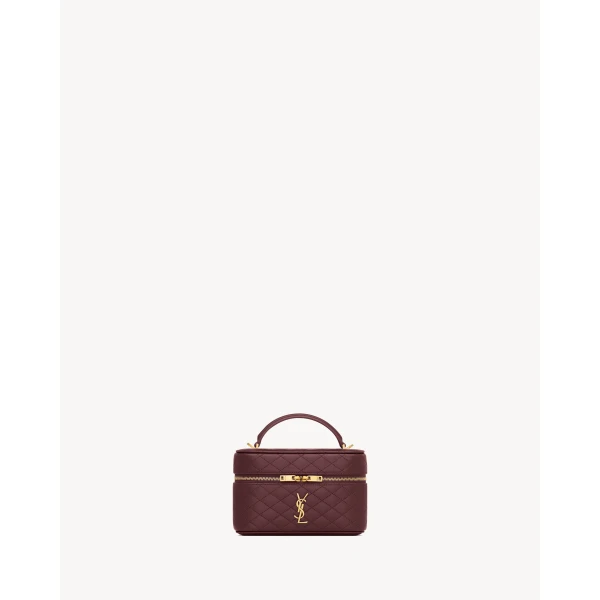 Saint Laurent GABY vanity in lambskin designed in Paris
