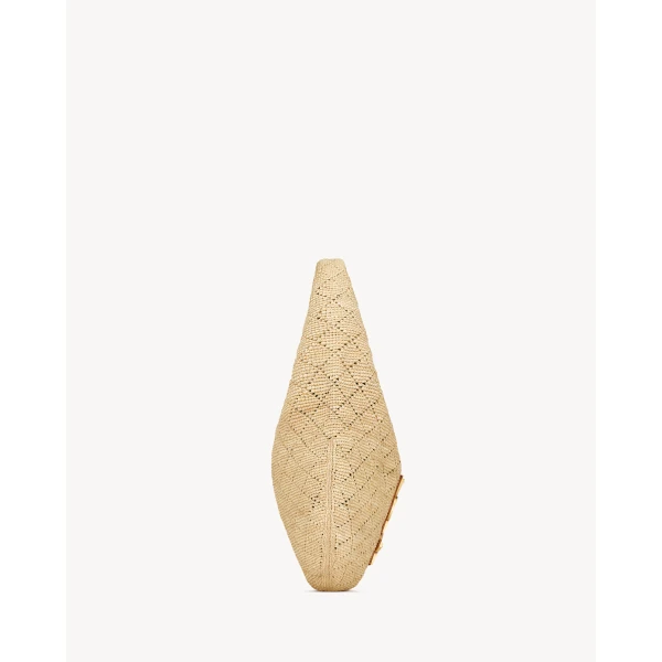 Saint Laurent ICARE hobo in raffia designed in Paris