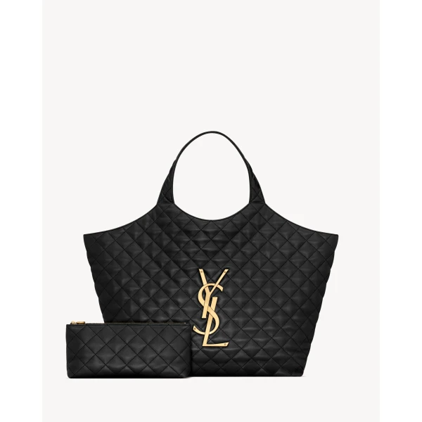 Saint Laurent ICARE in quilted lambskin designed in Paris