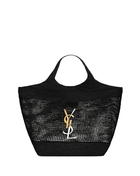 Saint Laurent ICARE in raffia designed in Paris