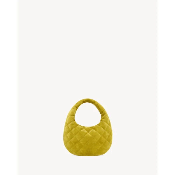 Saint Laurent ICARINO in quilted suede designed in Paris
