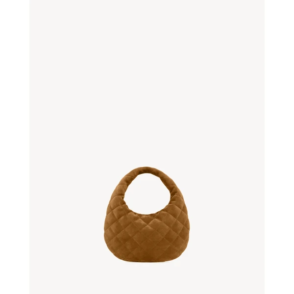 Saint Laurent ICARINO in quilted suede designed in Paris